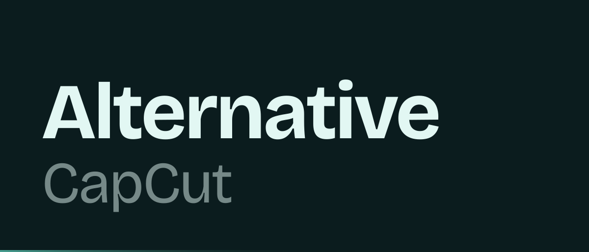 Jaquette de la page « Alternative CapCut : les logiciels de montage à connaître » : Alternative CapCut